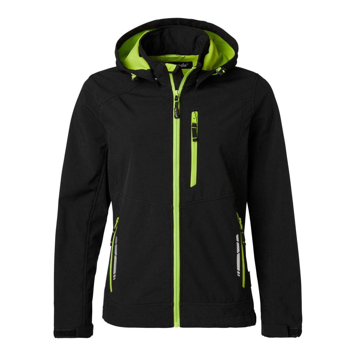 Top Swede Softshelljacka 352 dam Svart (001)