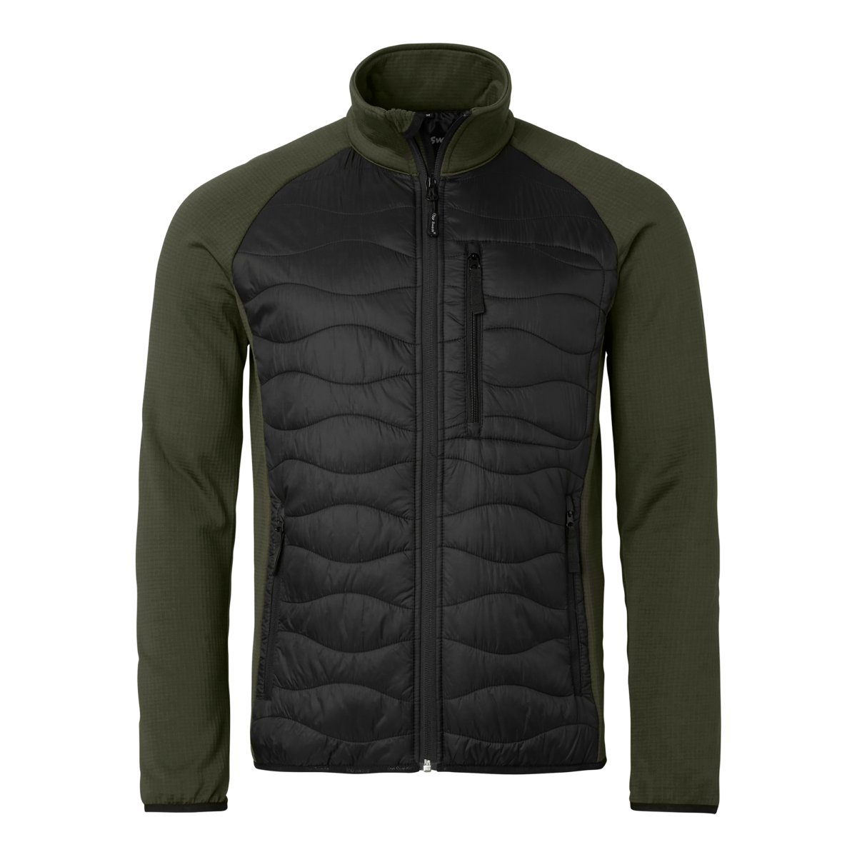Top Swede Hybridjacka 354 Svart/Grön (906)