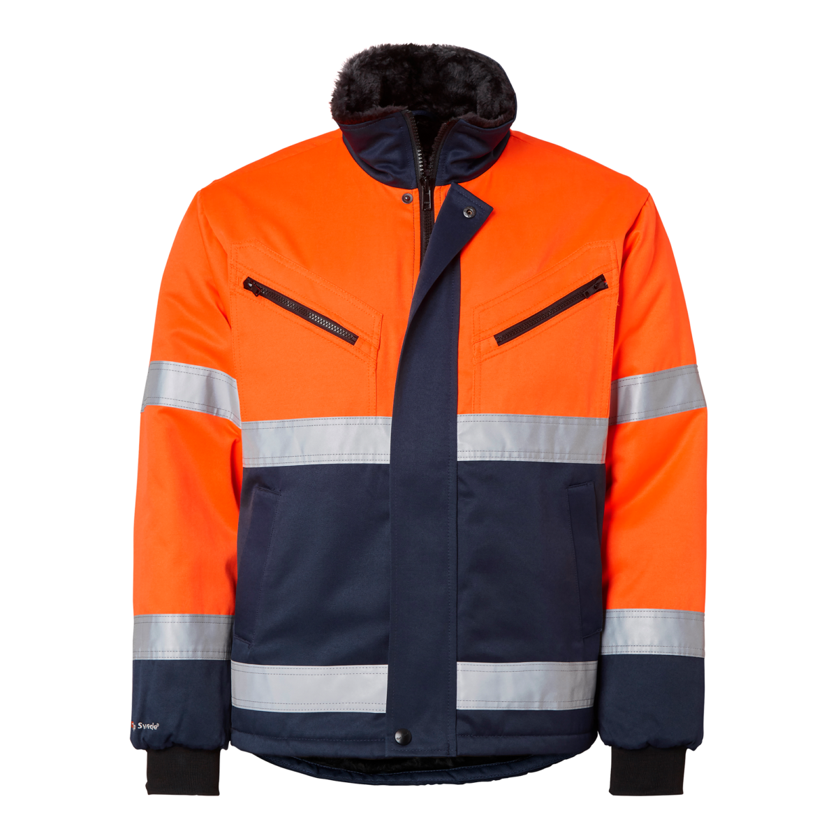 Top Swede Jacka 5616 Varselorange/Marinblå (991)