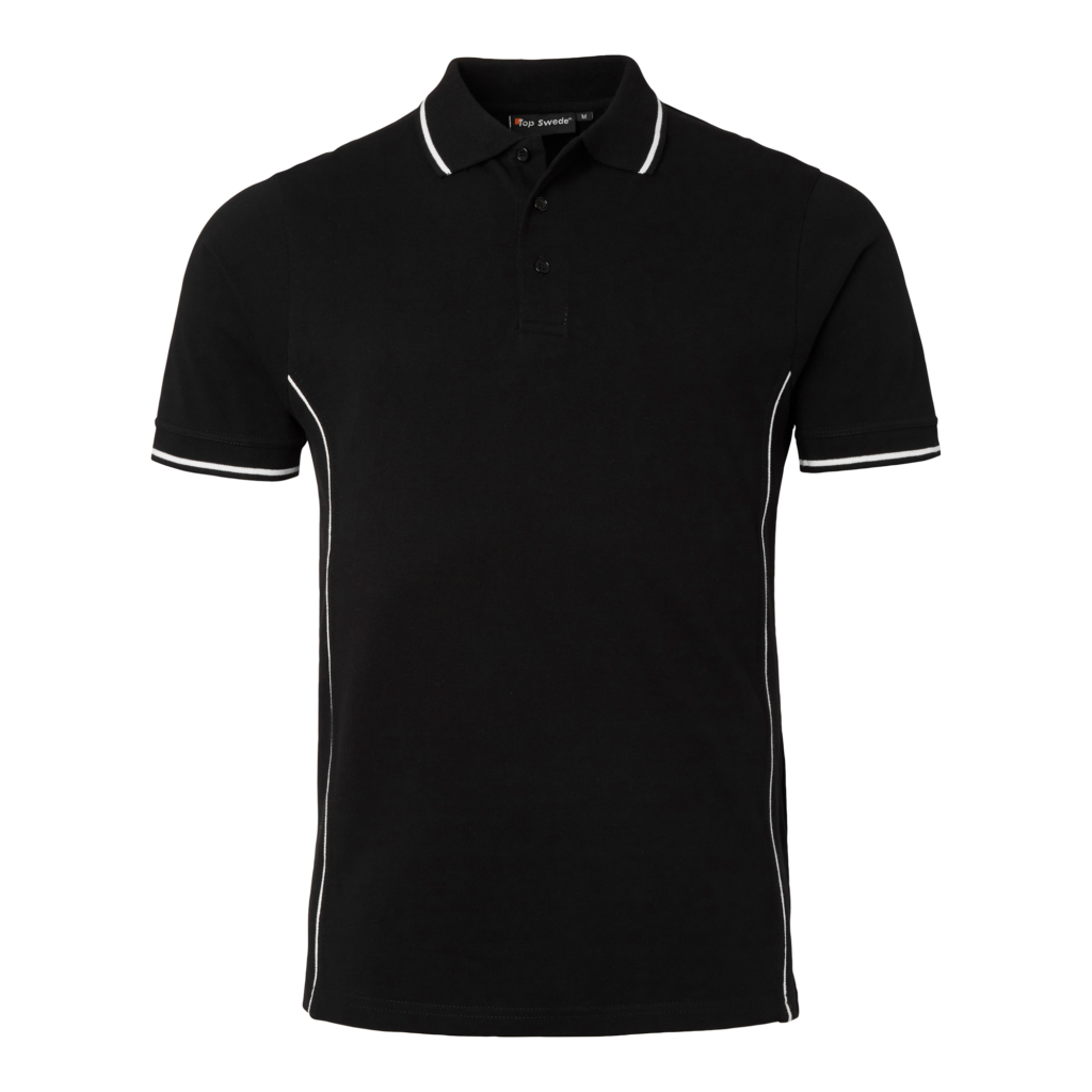 Top Swede Piké 8150 Svart (001)