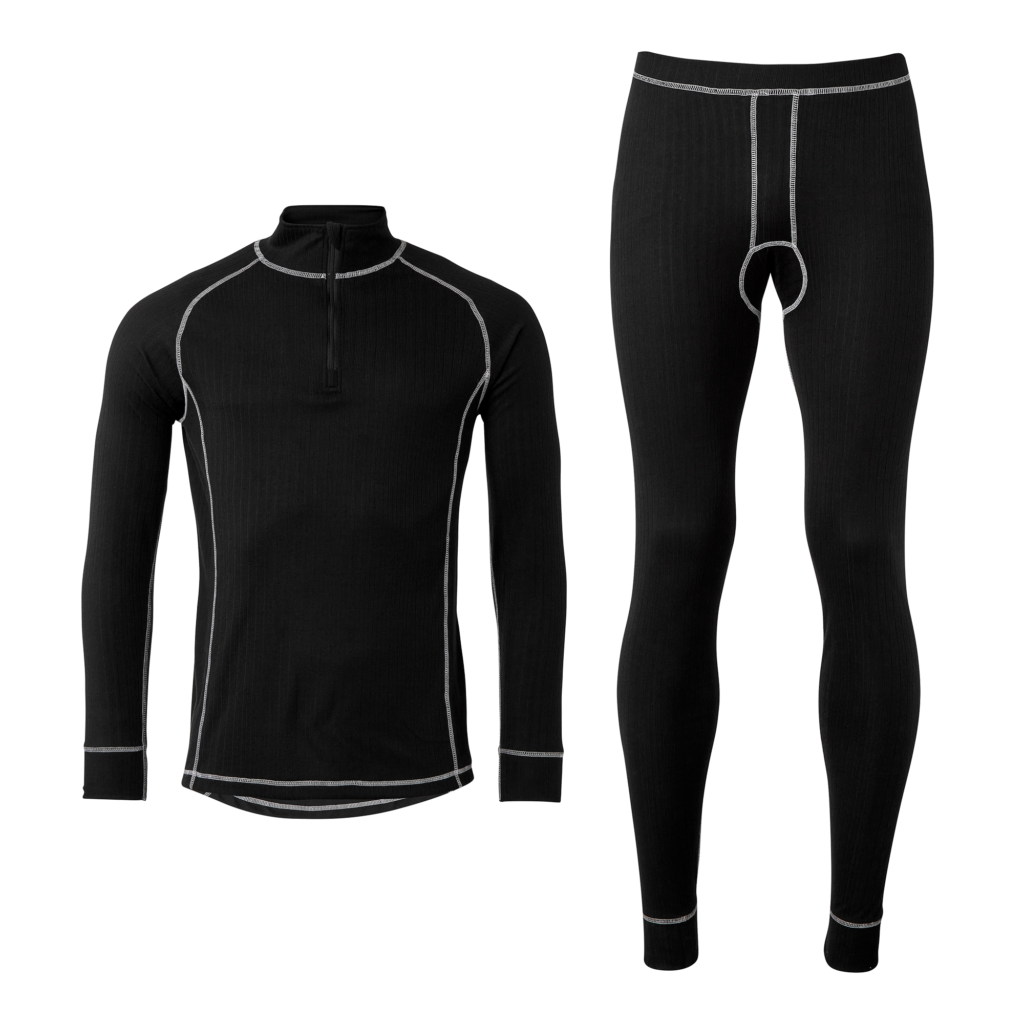 Top Swede Underställsset 9835 Svart (001)