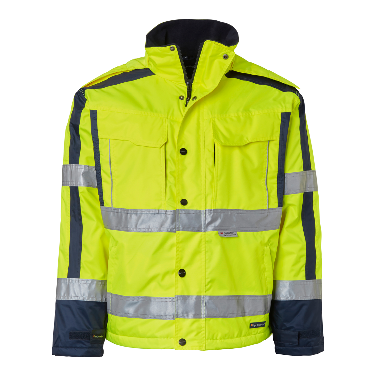 Top Swede Jacka 163 Varselgul (712)