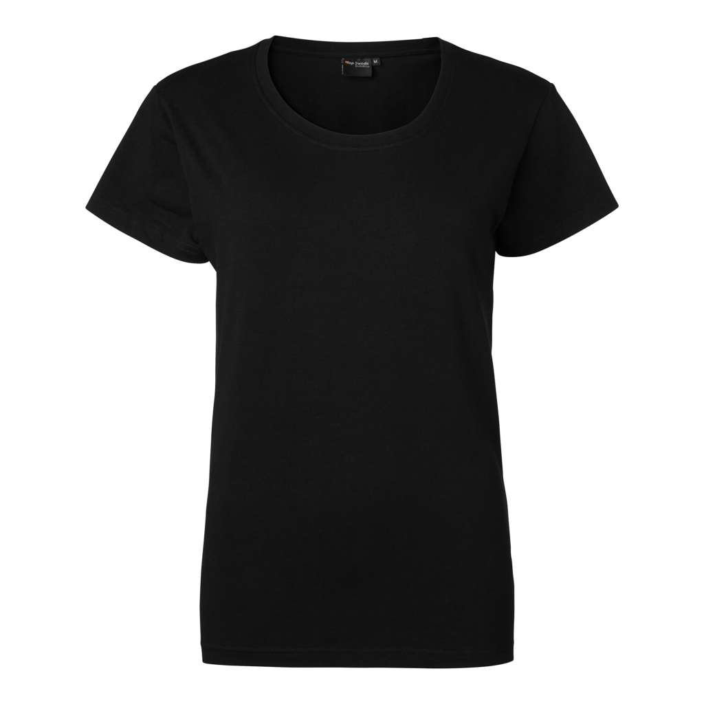 Top Swede T-shirt 374 dam Svart (001)