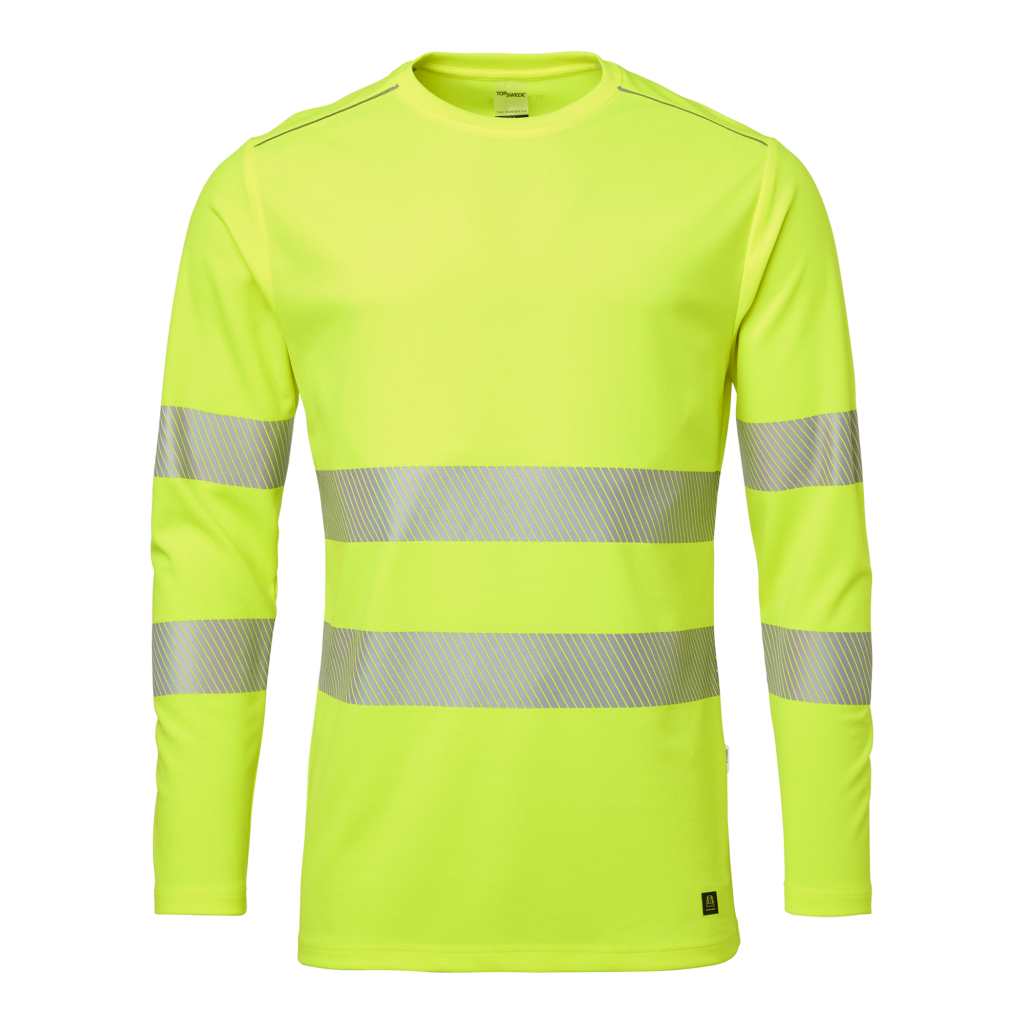 Top Swede T-shirt 281 långärmad Varselgul (712)