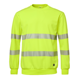 Top Swede Sweatshirt 282 rundhals Varselgul (712)