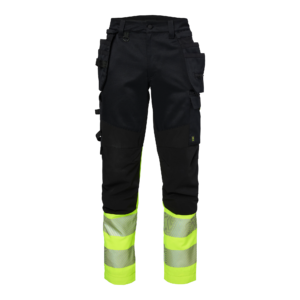 Top Swede Hantverksbyxa 334 SP Svart/Varselgul (914)