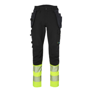 Top Swede Hantverksbyxa 338 FS Svart/Varselgul (914)
