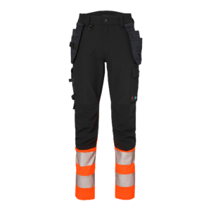 Top Swede Hantverksbyxa 338 FS Svart/Varselorange (918)