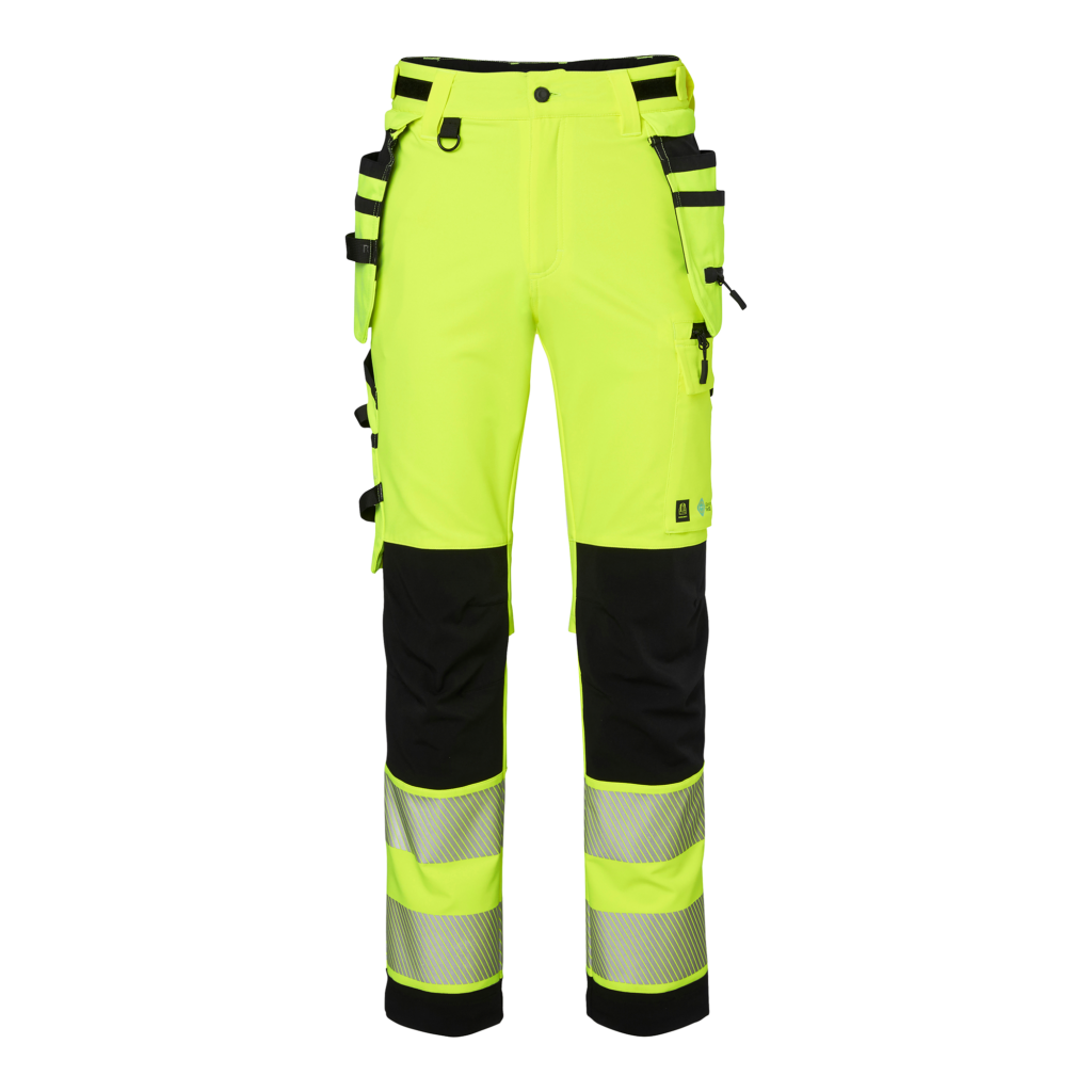 Top Swede Hantverksbyxa 337 FS dam Varselgul/Svart (982)