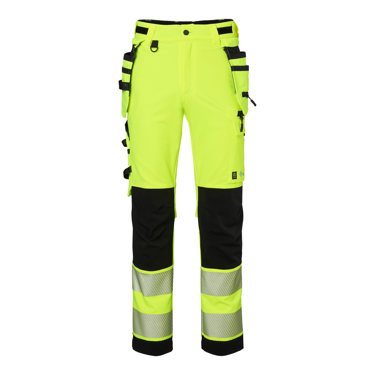 Top Swede Hantverksbyxa 337 FS dam Varselgul/Svart (982)