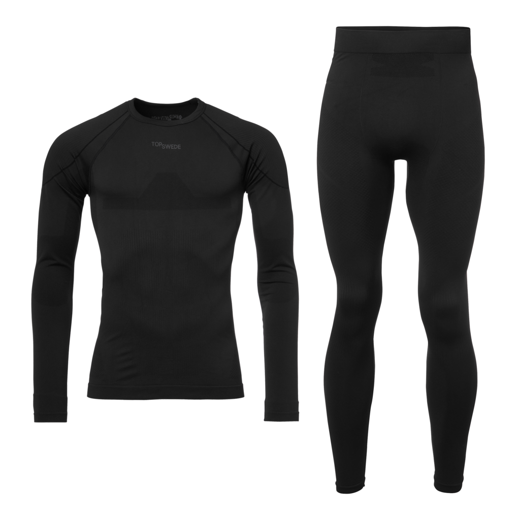 Top Swede Underställsset Active 9938 Svart (001)