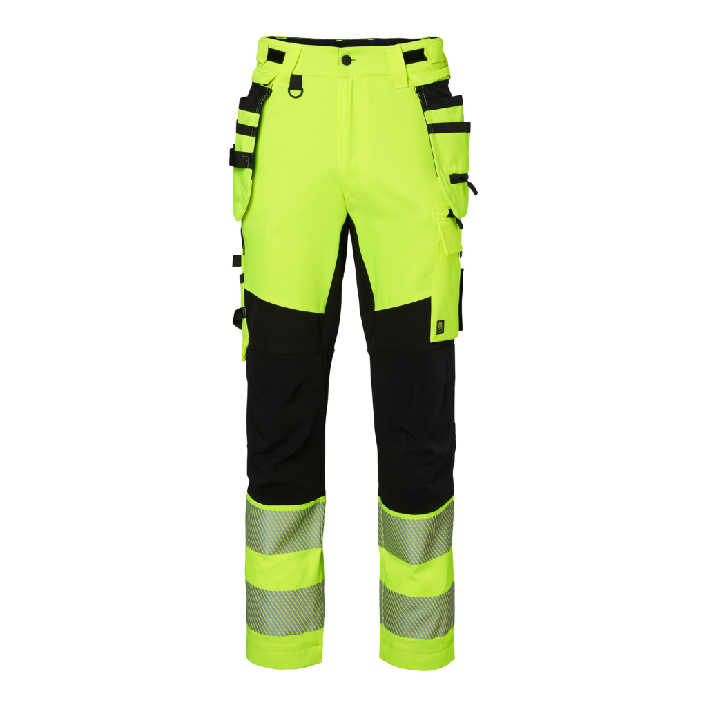 Top Swede Hantverksbyxa 335 SP dam Varselgul/Svart (982)