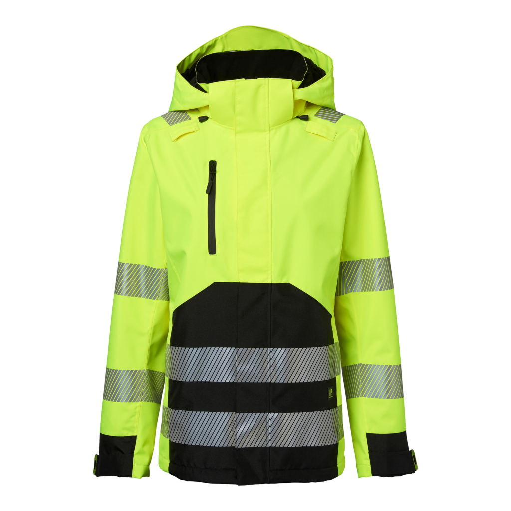 Top Swede Skaljacka 150 dam Varselgul/Svart (982)