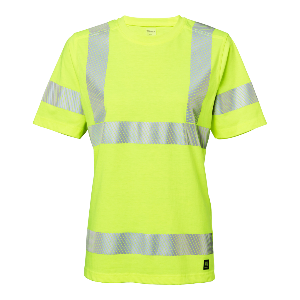 Top Swede T-shirt 168 dam Varselgul (712)