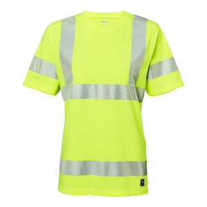 Top Swede T-shirt 168 dam Varselgul (712)
