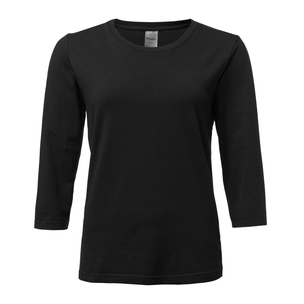 Top Swede T-shirt 206 dam Svart (001)