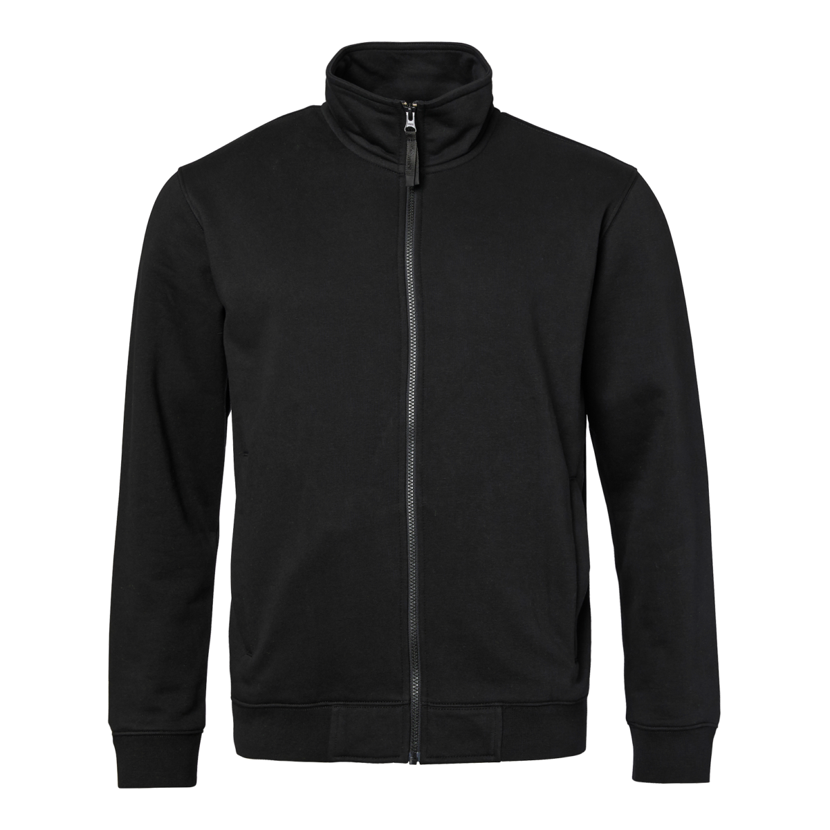 Top Swede Sweatshirt med hel zip 160 Svart (001)