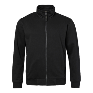 Top Swede Sweatshirt med hel zip 160 Svart (001)