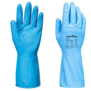 Portwest FD Chemical B Latex Light Gauntlet (Pk12) AP76