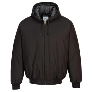 Portwest Duck Quilt Lined Hooded Jacket DC801