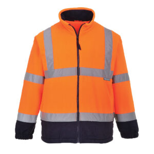 Portwest Hi-Vis Två Färgade Fleece F301