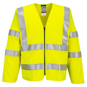 Portwest Bizflame Hi-Vis FR långärmad väst med dragkedja FR616
