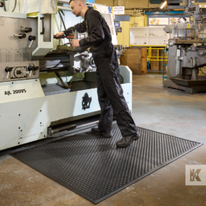 Kleen-Coil – Kemikalietålig ergonomisk matta