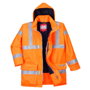 Portwest Bizflame Regn Hi-Vis Antistatisk FR Jacka S778