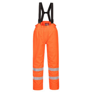 Portwest Bizflame Rain fodrad-Hi-Vis Antistatic FR Byxor S781