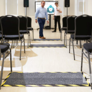 Kleen-Cable Mat – Kabelmatta med textilyta